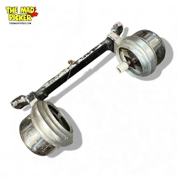 Vintage Metal Barber Shop Pole Frame