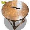 Image 2 : Vintage Wooden Stool