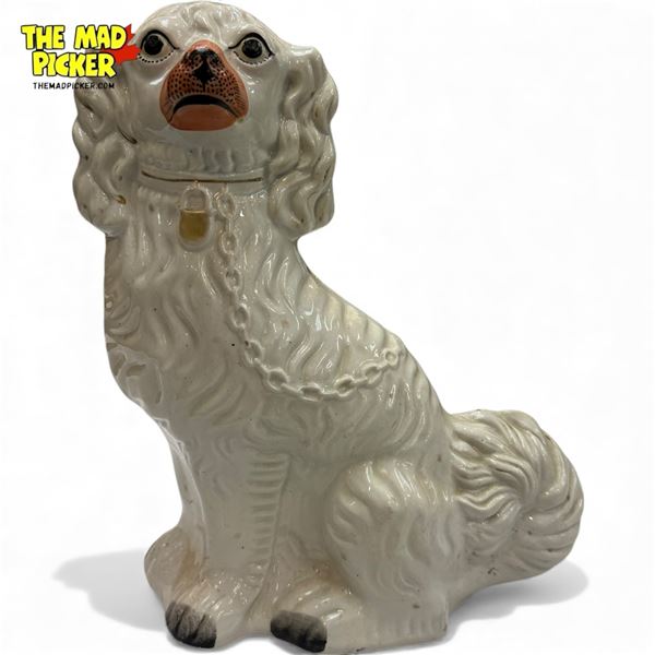 Vintage Porcelain Staffordshire Dog