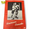 Image 1 : Vintage Vancouver Canuck Hockey Program