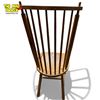 Image 5 : Vintage Cane Back Chair