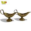 Image 1 : Pair Of Brass Hand Candle Holders