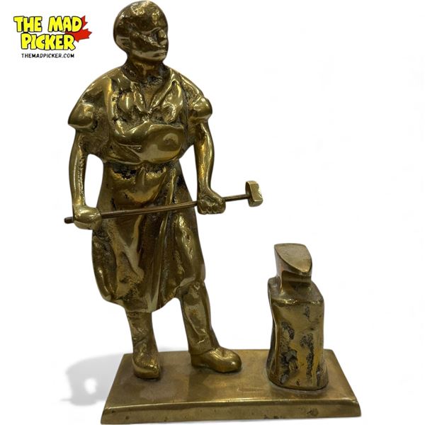 Solid Brass Blacksmith
