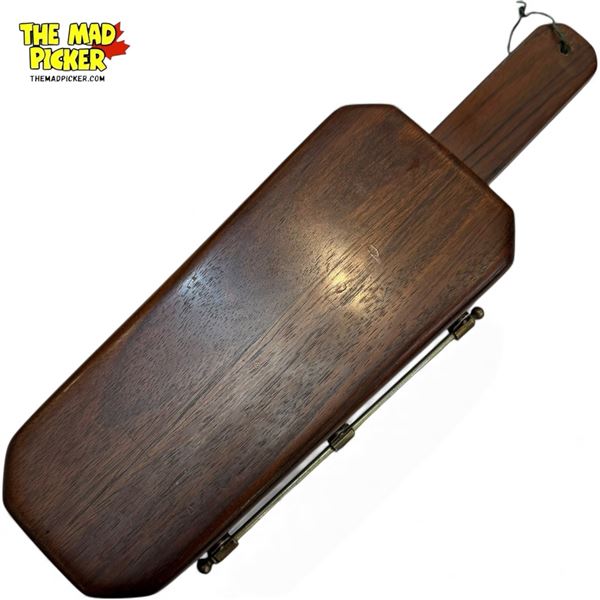 Vintage Wooden Wall Knife Holder