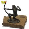 Image 3 : Vintage Bronze Sculpture Of First Nations Man Shooting Bow By Siggy Puscholo 237 Of 500