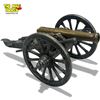 Image 2 : Miniature Decorative Metal Cannon
