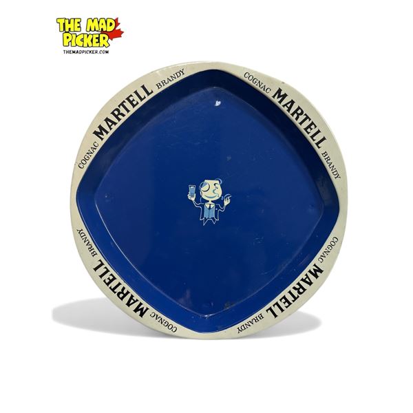 Vintage Martell Cognac Brandy Metal Serving Tray