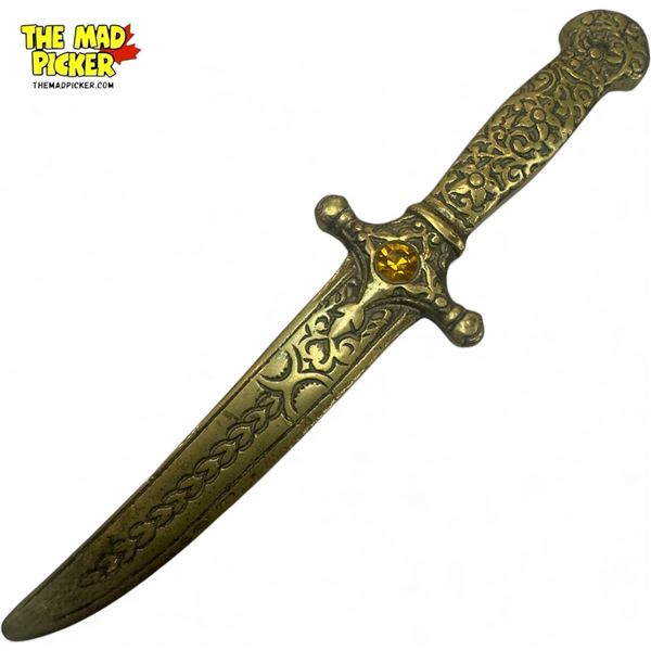 Vintage Decorative Brass Letter Opener