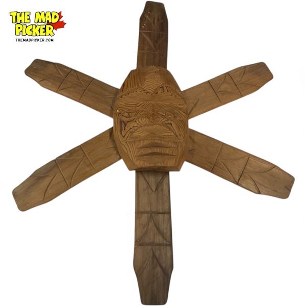 Carved First Nations Wall Plaque By Nick