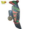 Hand Carved Hand Painted First Nations Wall Plaque "Thunderbird" By A. Richard Williams