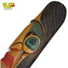 Image 2 : Hand Carved Hand Painted First Nations Plaque "Warrior Raven" By Stan Joseph
