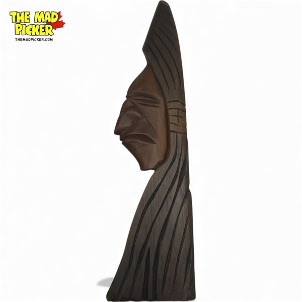 Hand Carved First Nations Plaque By James Natrall