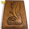 Hand Carved First Nations Plaque, Signed By Artist