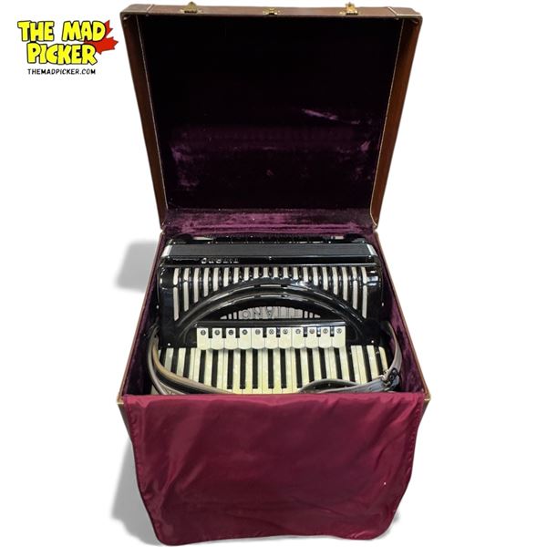 Vintage Titano Cosmopolitan Accordion, In Original Case