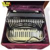 Image 2 : Vintage Titano Cosmopolitan Accordion, In Original Case
