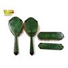 Image 1 : Vintage 4 Piece Green Enamel Vanity Set