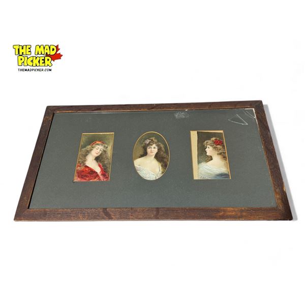 3 Vintage Framed Asti Prints