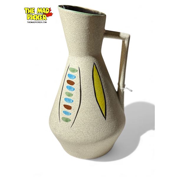 Vintage West German Pottery Art Vase