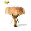 Image 3 : Vintage Carved Wall Hanging Elephant Head