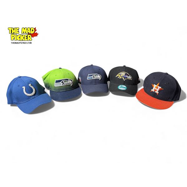 5 Vintage Sports Caps