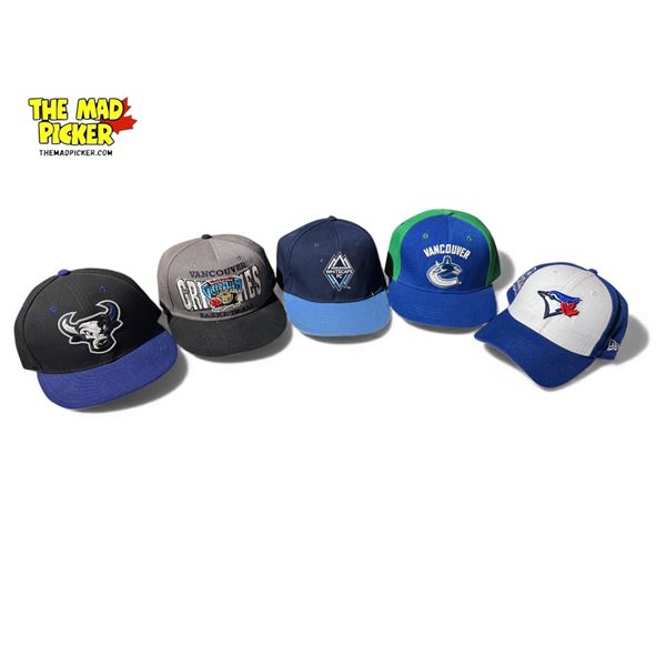 5 Vintage Sports Caps
