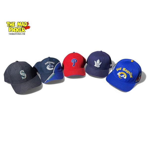 5 Vintage Sports Caps