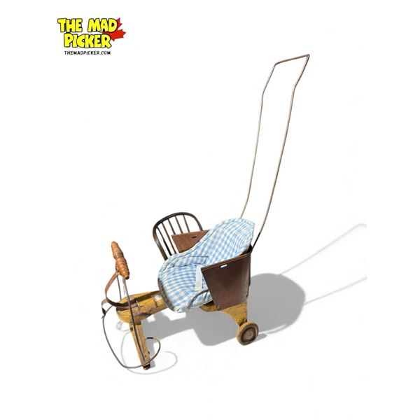 Vintage Doll Baby Pram