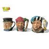 Image 1 : 3 Vintage Toby Mugs