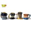 Image 4 : 4 Vintage Toby Mugs