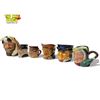Image 3 : 6 Vintage Toby Mugs