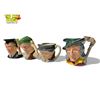 Image 3 : 4 Vintage Toby Mugs