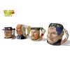 Image 3 : 4 Vintage Toby Mugs