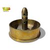 Image 2 : Vintage Brass Trench Art Ashtray