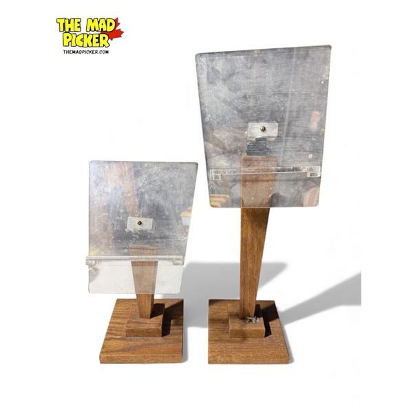 2 Vintage Display Stands