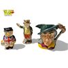 3 Vintage Toby Mugs/Characters