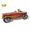 Image 5 : Vintage Race Car With Driver & Rubber Wheels