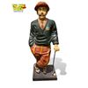 Image 1 : Resin Statue Of Golfer