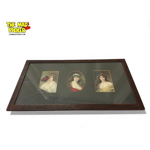 3 Vintage Framed Asti Prints