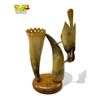 Image 3 : Vintage Carved Horn Bird Sculpture