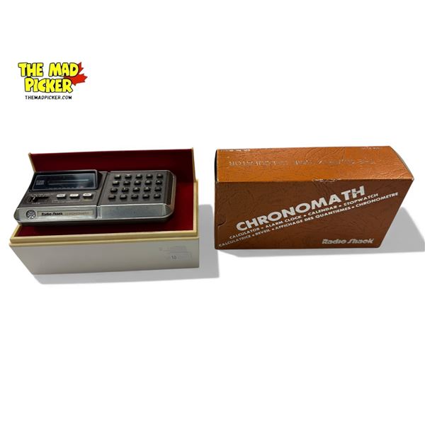 Vintage Radio Shack Chronomath, In Original Box