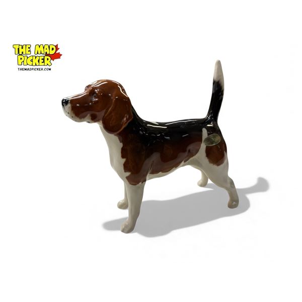 Vintage Beswick Porcelain Beagle Dog, "Billy"