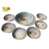 Image 1 : 7 Piece Porcelain Hand Painted Nippon Berry Bowl Set