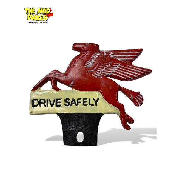 Reproduction Pegasus "Drive Safely" Car Topper