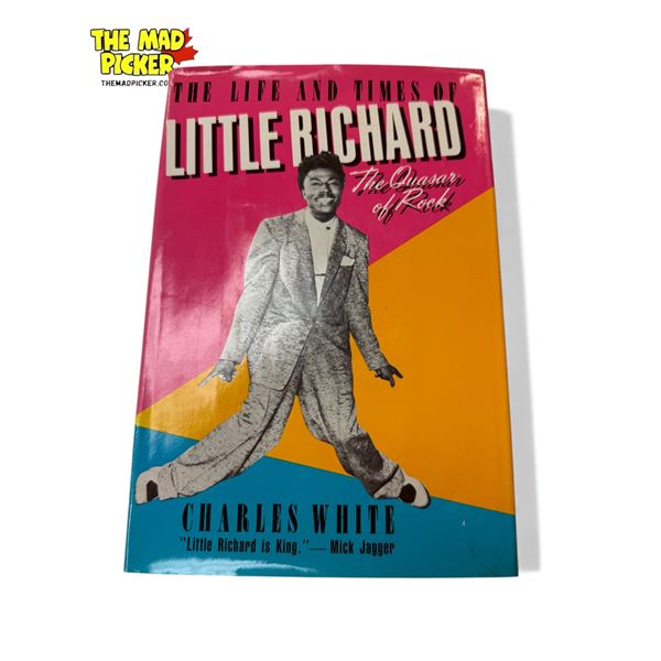 The Life And Times Of Little Richard Book Signed To Red Robinson