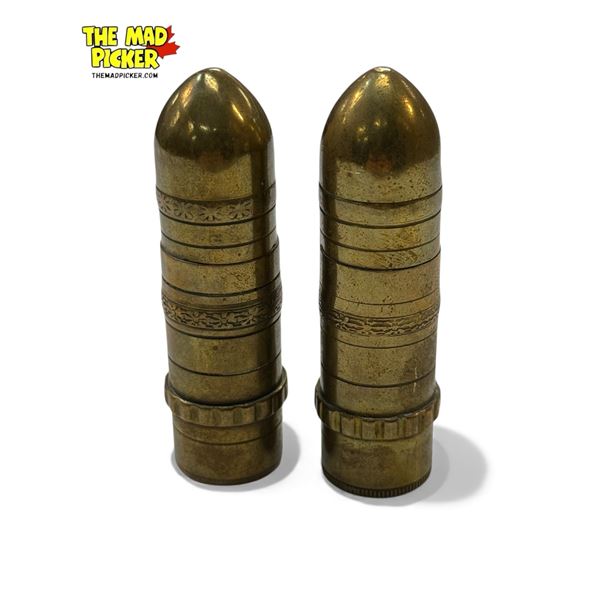 2 Vintage Bullet Lighters