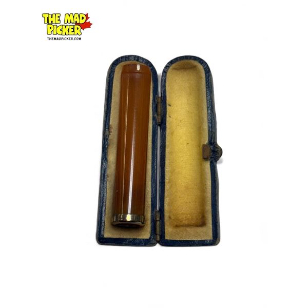 Vintage Bakelite Cigarette Holder, In Original Case