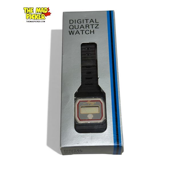 Vintage Moneys Digital Quartz Watch, In Original Case