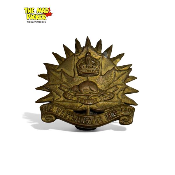 Vintage Canadian Westminster Regime Hat Clip