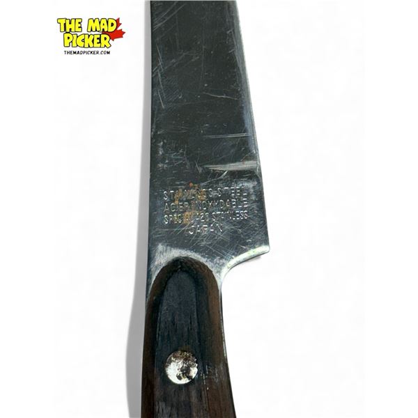 Vintage J. Marttiini Finland Skinning Knife, In Original Sheath