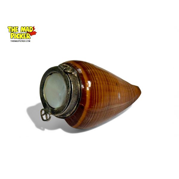 Vintage Conch Pill Bottle